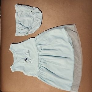 Carters dress with pantaloons size 24m